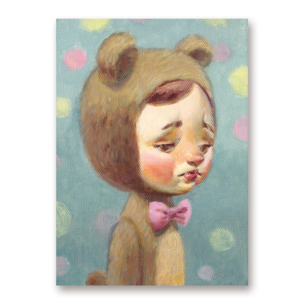 Bear Boy Mini Print
