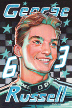 Load image into Gallery viewer, F Racing Drivers Portrait Card Series
