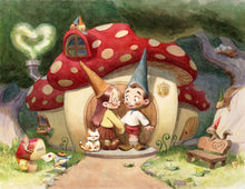 Load image into Gallery viewer, Gnome Sweet Gnome Print

