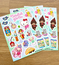 Load image into Gallery viewer, Trinket Girlie Vinyl Sticker Sheet

