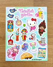 Load image into Gallery viewer, Trinket Girlie Vinyl Sticker Sheet
