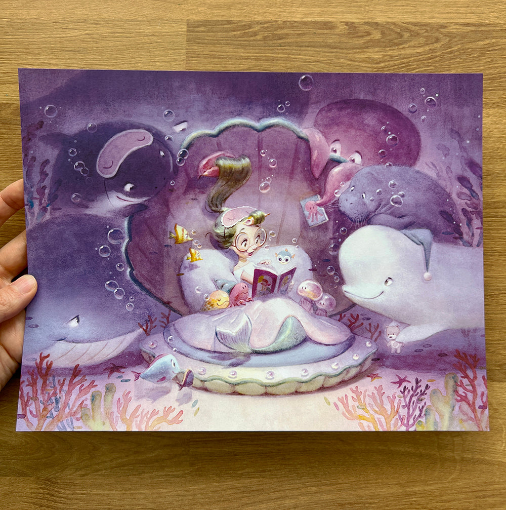 Bedtime Story Print – Chris Hong Art