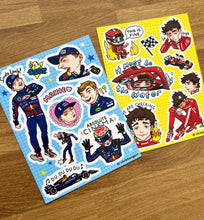 Load image into Gallery viewer, Max Verstappen Vinyl Sticker Sheet
