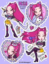 Load image into Gallery viewer, Mira is My Bias Vinyl Sticker Sheet
