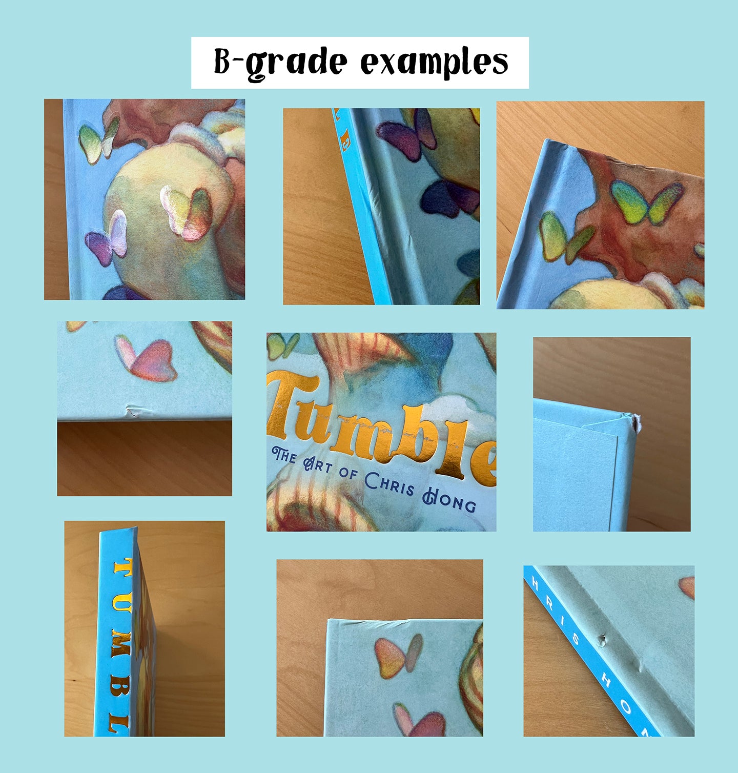 DISCOUNTED Tumble Art Books
