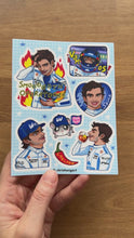 Load and play video in Gallery viewer, Carlos Sainz Vinyl Sticker Sheet
